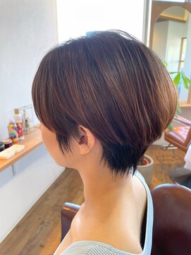 ドルチェ(dolce) 丸みショート　耳かけショート　ハンサムショート