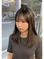 キング 高槻(K!ng)&nbsp;縮毛矯正髪質改善ハイライトレイヤーカット高槻美容室エクステ