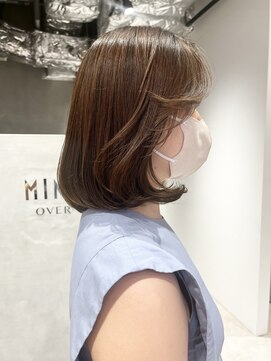 ミンクスオーバー(MINX OVER) 韓国ヘア/レイヤーヘア/顔まわりカット/ウェーブヘア/ヘアセット