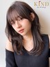 【5～6月限定メニュー】前髪カット+透明感カラー￥12,870→￥9,900