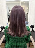 紫強めラベンダーアッシュ