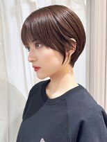 ハピネス クローバー 八木店(Happiness CLOVER) マッシュショート　アッシュカラー　白髪ぼかし　髪質改善　八木