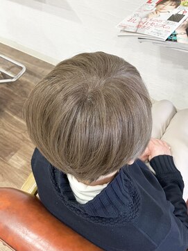 ヘアメイク アンフィ(amphi) 【白髪ぼかし】ミルクティーベージュ..~*＊.