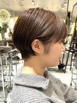 ラボー ノースプラザ店(LA'BO) 【LA'BO三浦】暖色丸みショート