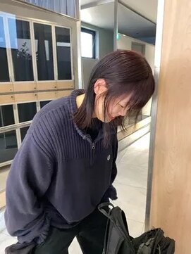 ヘアサロンガリカアオヤマ(hair salon Gallica aoyama) 艶髪ダークトーンカラー/暖色カラー/カシスカラー/カシスレッド