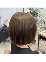 クロエバイラヴィズム 郡山さくら通り店(CLOE by LUVISM)&nbsp;ミニボブ・オリーブ系カラー