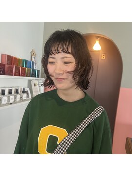 アルヴァ(ALVA) 骨格矯正×ボブパーマ【那覇美容室ALVA】