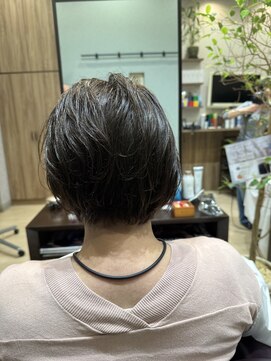 シルバ(SILVA) ポイント縮毛矯正　重軽グラデーションボブ