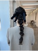 編み下ろしアレンジ