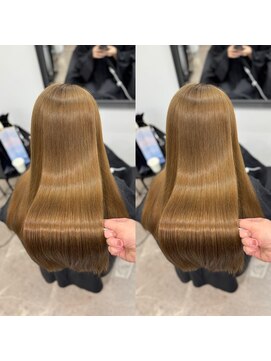 アマテラスゼロ 新宿(AMATELAS zero) ハイトーン×艶髪ベージュ