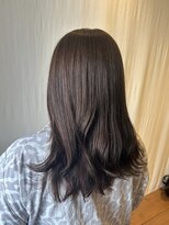 ココカラヘアー ニコ(cococara hair nico)&nbsp;アッシュブラウン/ミディアムレイヤー/透明感