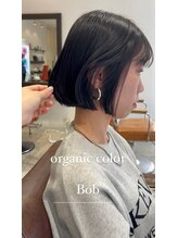 クリーク ノイズ ヘア 大手町店(CLIQUE noise hair)&nbsp;オーガニックカラー×ボブ