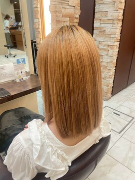 ルページ 千葉(lpage) 髪質改善/顔周りレイヤーカット/グレージュ[千葉/千葉駅]