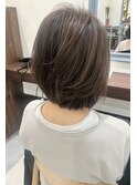 白髪ぼかしハイライト