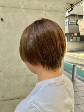 アビント バイ レシッド 武蔵小杉(abinto by rcid) 首周りスッキリ大人ショート透明感カラー