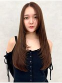 レイヤー/ネビージュ/韓国ヘア/イメチェン/縮毛矯正/中野/