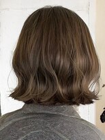 エノア 東京(ENORE)&nbsp;ボブ｜アッシュミルクティー｜ブリーチなしダブルカラー