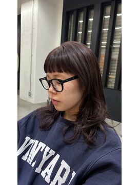 サニーズ(SUNNY'S by CONKS) 透け感のあるラベンダーブラウン！