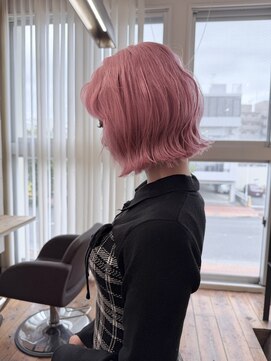 エイト オキナワ 沖縄新都心店(EIGHT okinawa) 【EIGHT沖縄】2ブリーチ×ピンクベージュ◎