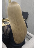 インスヘアー 明石(INCE HAIR)&nbsp;色落ちまで綺麗な王道ベージュロング