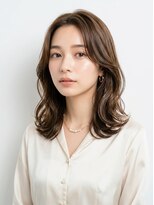 バーシャミ 博多(Baciami) 博多/博多美容室「小顔見えする韓国風くびれヘア。」