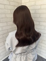 ルノン フィージュ(LUNON fieju)&nbsp;黒髪クラゲヘアーオリーブグレー小顔ココアベージュ