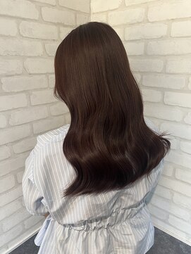 ルノン フィージュ(LUNON fieju) 黒髪クラゲヘアーオリーブグレー小顔ココアベージュ