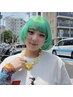 ★U24学割★ ケアブリーチonカラー+前処理トリートメント付きでダメージ軽減