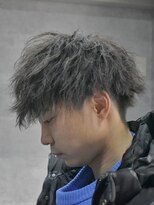バーバーハウス ラヴィ 阿佐ヶ谷店(Barber House Lavie)&nbsp;ツーブロマッシュ×ツイストスパイラルパーマ