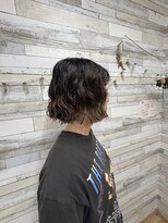 ラッコのおひるね プードルパーマ