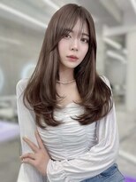 リアン 本厚木(LIAN)&nbsp;大人上品トレンドヘア◇ワンカールレイヤーカットくすみベージュ