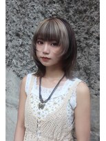 アンブル リュクス 池袋(amble luxe)&nbsp;ランダムミルクティーベージュ×デザインウルフ