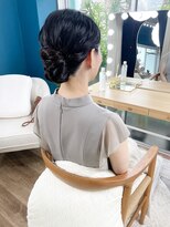 美容堂 上品大人アップ シニオンスタイル