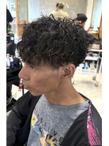 ヘアーリゾートレガロ 八尾店(Hair Resort regalo)&nbsp;八尾／黒髪の動きを楽しむマッシュパーマ