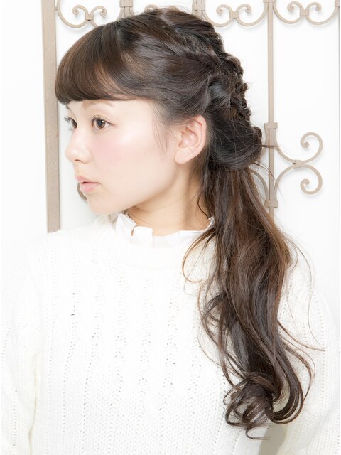 【keep hair design.】クラシカルサイドアップ