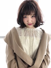 cie hair.オシャレ,波巻き,透明感,ラフ,カジュアル,スタイル