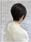 美シルエット ショートボブ