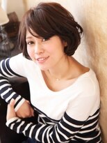 エマージュ 新宿(Emerge)&nbsp;動くたびに表情が変わる♪フワフワボブパーマスタイル♪