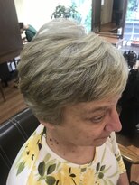 ヘアーアンドネイル ピーファイブ(hair&nail P five)&nbsp;ミセスショート×ハイライト