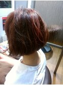 切りっぱなしボブ