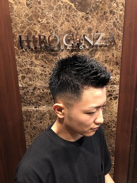 ヒロギンザ 浜松町店(HIRO GINZA) スキンフェード×形状記憶パーマ【理容室/メンズ/浜松町】