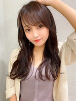 アフロート エル 錦糸町(AFLOAT L) 大人可愛い/前髪/ラベンダーカラー/イメチェン/小顔/韓国ヘア