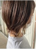 ウルフカット×インナーカラー