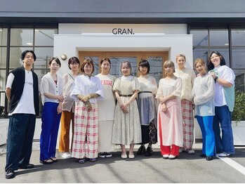 グラン 星ヶ丘(GRAN.)の写真/《天白区/星ヶ丘》同性だから分かり合える悩みも解決！【人気NO1】似合わせcut+カラー＋Tr￥12400