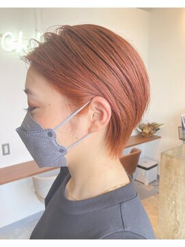 チル(chill) オレンジカラー×ショート