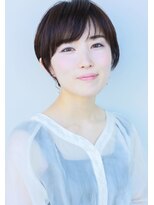 マッシュアンドマッシュアヴェダ ららぽーと福岡店(mash&mash AVEDA)&nbsp;丸みショート・髪質改善・ラベンダー・白髪ぼかし