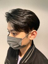 アップバング/ツーブロックマッシュ[髪質改善/白髪染め/千葉]