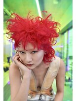 レコ 渋谷(LECO)&nbsp;red curly hair