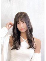 バランス 新宿(balance)&nbsp;★くびレイヤー★薄めバング★小顔カット★大人ガーリー★