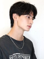 アーリー(Ali'i)&nbsp;センターパートマッシュウルフニュアンスパーマカルマパーマ